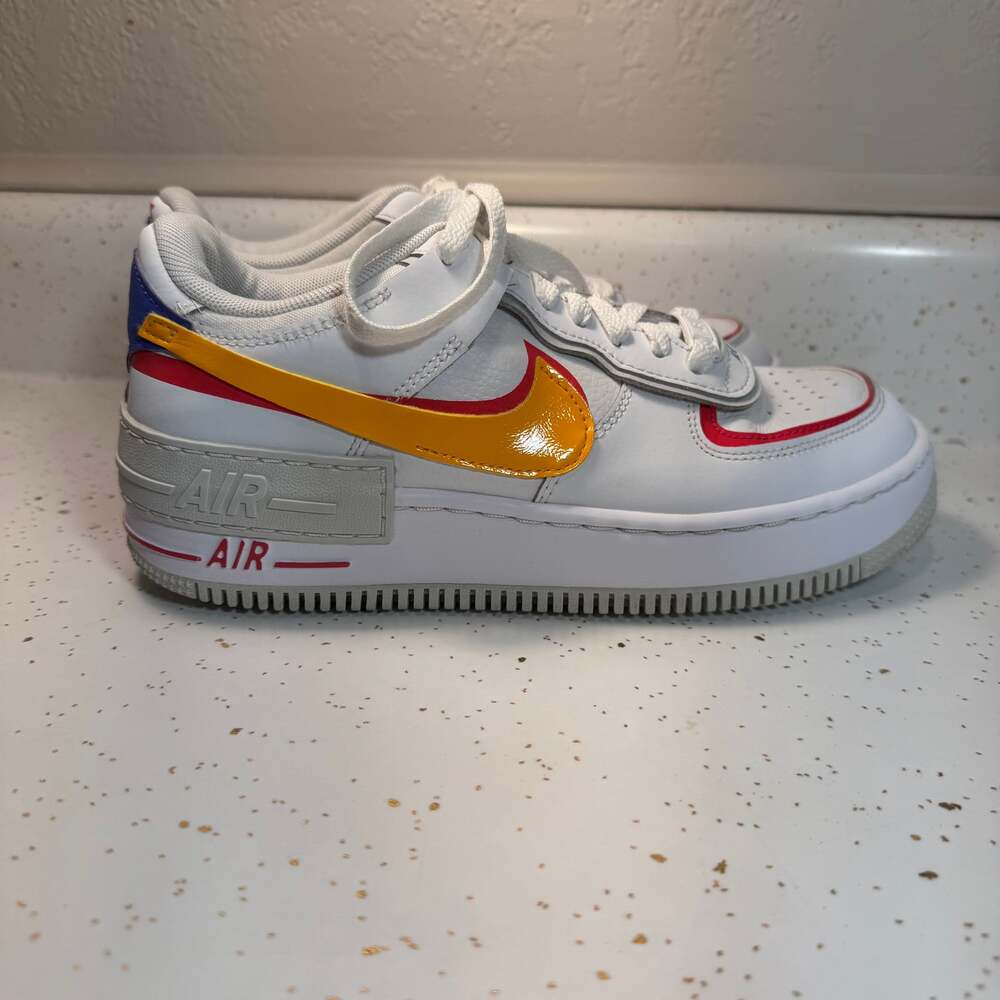 Nike W AF1 Air Force 1 Shadow [DZ1847-100] Women Casual Shoes White/Sundial